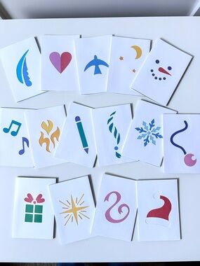 Robert Sabuda CHRISTMAS ALPHABET CARDS Set in tin box